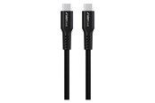 Kabel USB - GreyLime Braided USB-C to USB-C 60W Cable Black 0.5 m - C21C60C05M04
