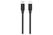 Kabel USB - GreyLime Braided USB-C to USB-C 60W Cable Black 2 m - C21C60C2M04