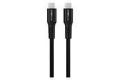 Kabel USB - GreyLime Braided USB-C to USB-C 60W Cable Black 3 m - C21C60C3M04