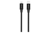 Kabel USB - GreyLime Braided USB-C to MFi Lightning Cable Black 2 m - C21CL2M04