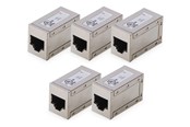 Kabel sieciowy - DIGITUS network coupler - Srebrny - AT-AG-8-8-C6S-5