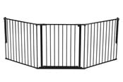 Psy - BabyDan Pet Flex L hundegitter sort 146-223 cm - 500988