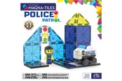 Klocki konstrukcyjne - Magna-Tiles Police Patrol 20 pcs - 90353