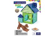 Klocki konstrukcyjne - Magna-Tiles Dog House 13 pcs - 90356