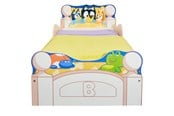 Pokój dzieciecy - Bluey Kids Toddler Bed with Printed Storage Drawer - 10006
