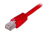 Kabel sieciowy - Deltaco LAN CAT 6 - F/UTP - Czerwony - 1meter - STP-611R