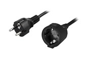 Kabel zasilajacy (zewnetrzny) - Deltaco DEL-112S - power extension cable - power CEE 7/7 to CEE 7/4 - 3 m - DEL-112S