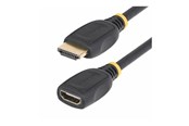 Kabel wyświetlacza - StarTech.com 3.3ft HDMI 2.0 Extension Cable 4K 60Hz M/F - HDMI extension cable - 1 m - HD2MF3FL