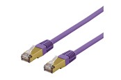 Kabel sieciowy - Deltaco SFTP-611PAH - patch cable - 1.5 m - purple - Fioletowy - 1meter - SFTP-611PAH