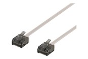 Kabel sieciowy - Deltaco patch cable - 1 m - grey - Szary - 1meter - UUTP-2020
