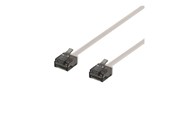Kabel sieciowy - Deltaco patch cable - 2 m - grey - Szary - 2m - UUTP-2040