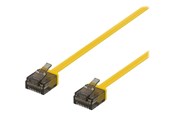 Kabel sieciowy - Deltaco patch cable - 2 m - yellow - Żółty - 2m - UUTP-2043