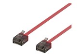 Kabel sieciowy - Deltaco patch cable - 2 m - red - Czerwony - 2m - UUTP-2046
