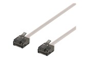 Kabel sieciowy - Deltaco patch cable - 3 m - grey - Szary - 3m - UUTP-2050