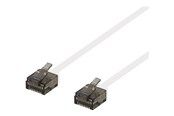 Kabel sieciowy - Deltaco patch cable - 3 m - white - Biały - 3m - UUTP-2058