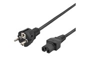Kabel zasilajacy (wewnetrzny) - Deltaco - power cable - power CEE 7/7 to IEC 60320 C15 - 3 m - DEL-117C
