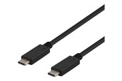 Kabel USB - Deltaco USBC-1401 - USB-C cable - USB-C to USB-C - 50 cm - USBC-1401