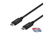 Kabel USB - Deltaco - USB-C cable - 24 pin USB-C to 24 pin USB-C - 50 cm - USBC-1401M
