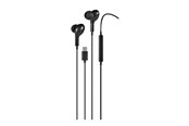 Słuchawki, zestaw słuchawkowy - STREETZ C220 - earphones with mic - C220-BLK