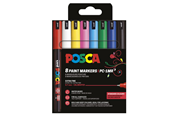 Przybory do pisania i rysowania - POSCA Marker Set PC-1MR 8 Assorted Standard Colours - 401652