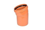 Produkty odwadniajace - Wavin PVC bend 15° 400mm - 550525