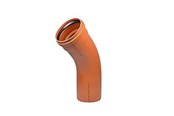 Produkty odwadniajace - Wavin PVC bend 45° 400mm - 550527