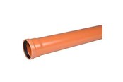 Produkty odwadniajace - Wavin PVC sewer pipe 160x1000mm SN8 EN1401 - 517215
