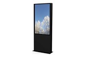 Uchwyty ścienne, uchwyty AV i meble AV - HI-ND stand - totem - for flat panel - outdoor - black - Max - recommended for 55" - OD5517-5401-02