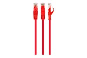Kabel sieciowy - Gembird Cablexpert patch cable - 3 m - red - Czerwony - 3m - PP6U-3M/R