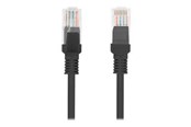 Kabel sieciowy - Lanberg patch cable - 15 m - RAL 9004 black - Czarny - 15m - PCU6-10CC-1500-BK