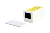 Kabel sieciowy - Gembird network coupler - white - Biały - NCA-LC6-01