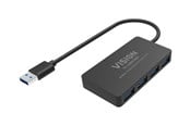 USB hub - Vision - hub - 4 ports USB hub - 4 - USB 3.2 - Czarny - TC-USBHUB4P