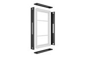 Uchwyty ścienne, uchwyty AV i meble AV - Multibrackets M mounting component - for digital signage LCD panel - black - Max 63 kg - recommended for 55" - 7350105219191