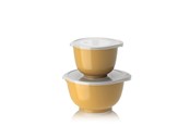 Akcesoria kuchenne - Rosti - Margrethe bowls Set of 2 + lids - Curry - 29937