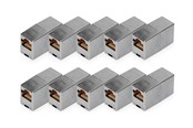Kabel sieciowy - DIGITUS network coupler - Srebrny - DN-93901-10