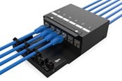 Akcesoria sieciowe - DIGITUS DN-93708-6 Consolidation point box 6-port Keystone modules with intelligent cable manager - DN-93708-6