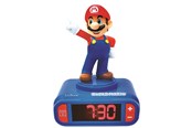 Muzyka - Mario Digital Alarm Clock with 3D Super Figure Lights and Sounds - 80103