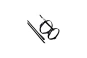 Koty - FLAMINGO - Ziggi Cat harness with line - Black - 5415245135106