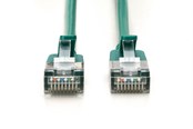 Kabel sieciowy - DIGITUS CAT 6A F-FTP Slim Patch Cord - 0.3m - Zielony - 0.3m - DK-1632-A-003S-G