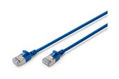 Kabel sieciowy - DIGITUS patch cable - 30 cm - blue - Niebieski - 0.3m - DK-1632-A-003S-B