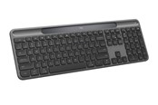 Klawiatura - Logitech K980 Signature Slim Solar+ Wireless - Klawiatury - Angielski (US) - Szary - 920-013764