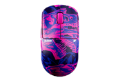 Myszka - Pulsar X2 CRAZYLIGHT Mini Wireless - PRX Edition - Myszka do gier - Optyczny - 5 - Fiolet - PX2CL114