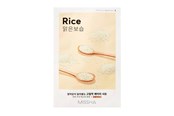 Pielegnacja twarzy - Missha Airy Fit Sheet Mask - Rice - 1 pcs - 8809581454804