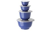 Akcesoria kuchenne - Rosti - Margrethe Bowls - Set of 4 + Lids (Blue) - 29965