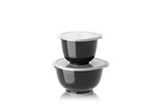 Akcesoria kuchenne - Rosti - Margrethe bowls Set of 2 + lids - Black - 29930