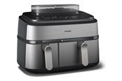Urządzenia kuchenne - inne - Philips Series 5000 NA555 - double hot air fryer - silver - NA555/00