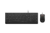 Klawiatura - Lenovo Essential Wired Combo - Zestaw klawiatura i mysz - Norweski - Czarny - 4X31R64425