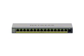 Switch - Netgear GS116EP 16-Port Gigabit Ethernet Easy Smart PoE+ Switch (180W) - GS116EP-100EUS