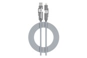 Kabel USB - Riversong Hercules C7 66W 4-in-1 USB-A USB-C Lightning Grey - CT63