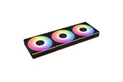 Wentylator obudowy - Lian Li UNI FAN CL Wireless Reverse Fan 3-Pack - 120mm Black - Wentylator obudowy - 120mm - Czarny ze światłem RGB - 12RCL1W3B